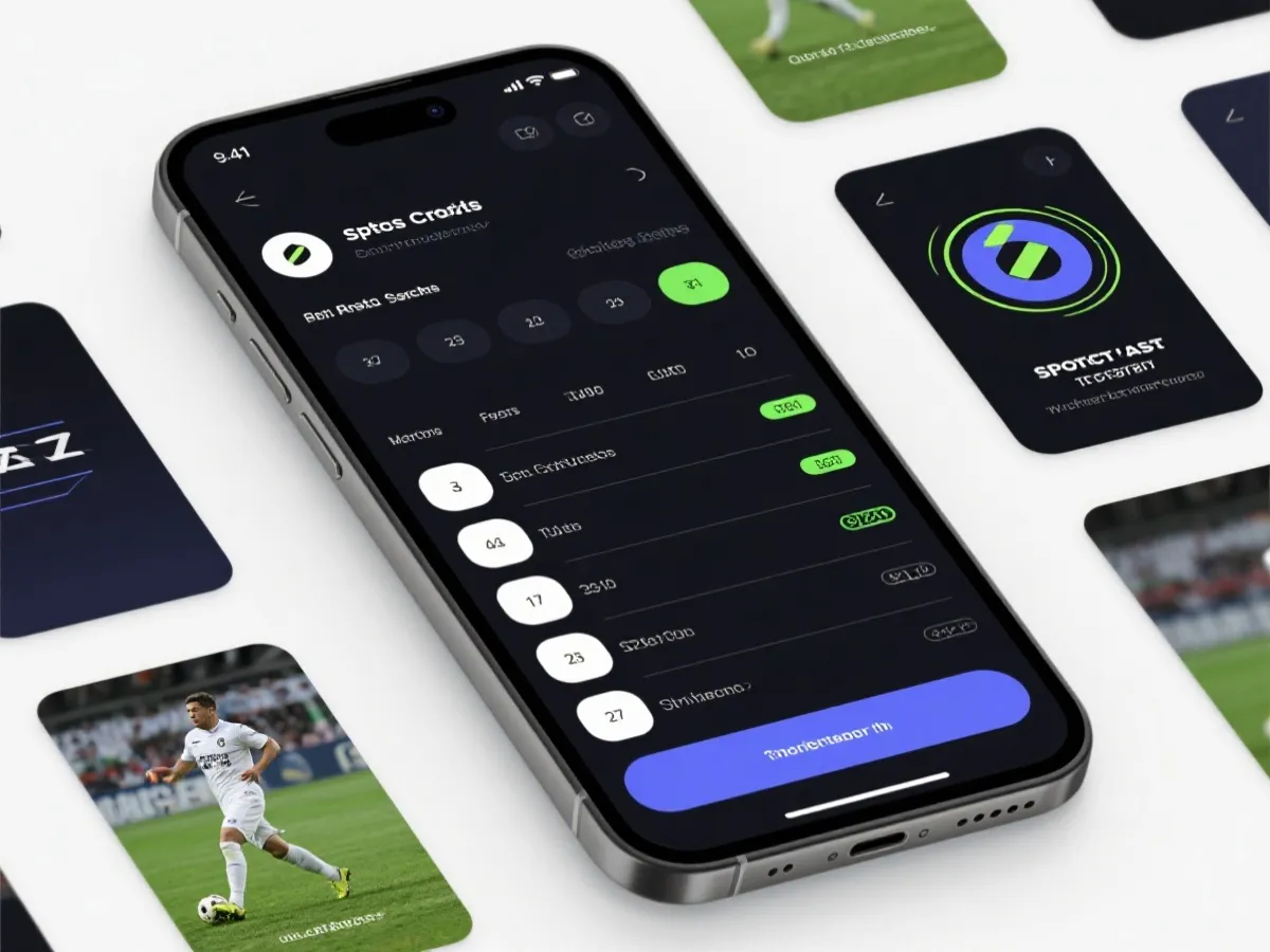 世界盃 App 功能示意圖